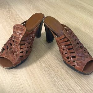 Franco sarto platform huraches!